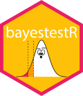 bayestestR hex sticker