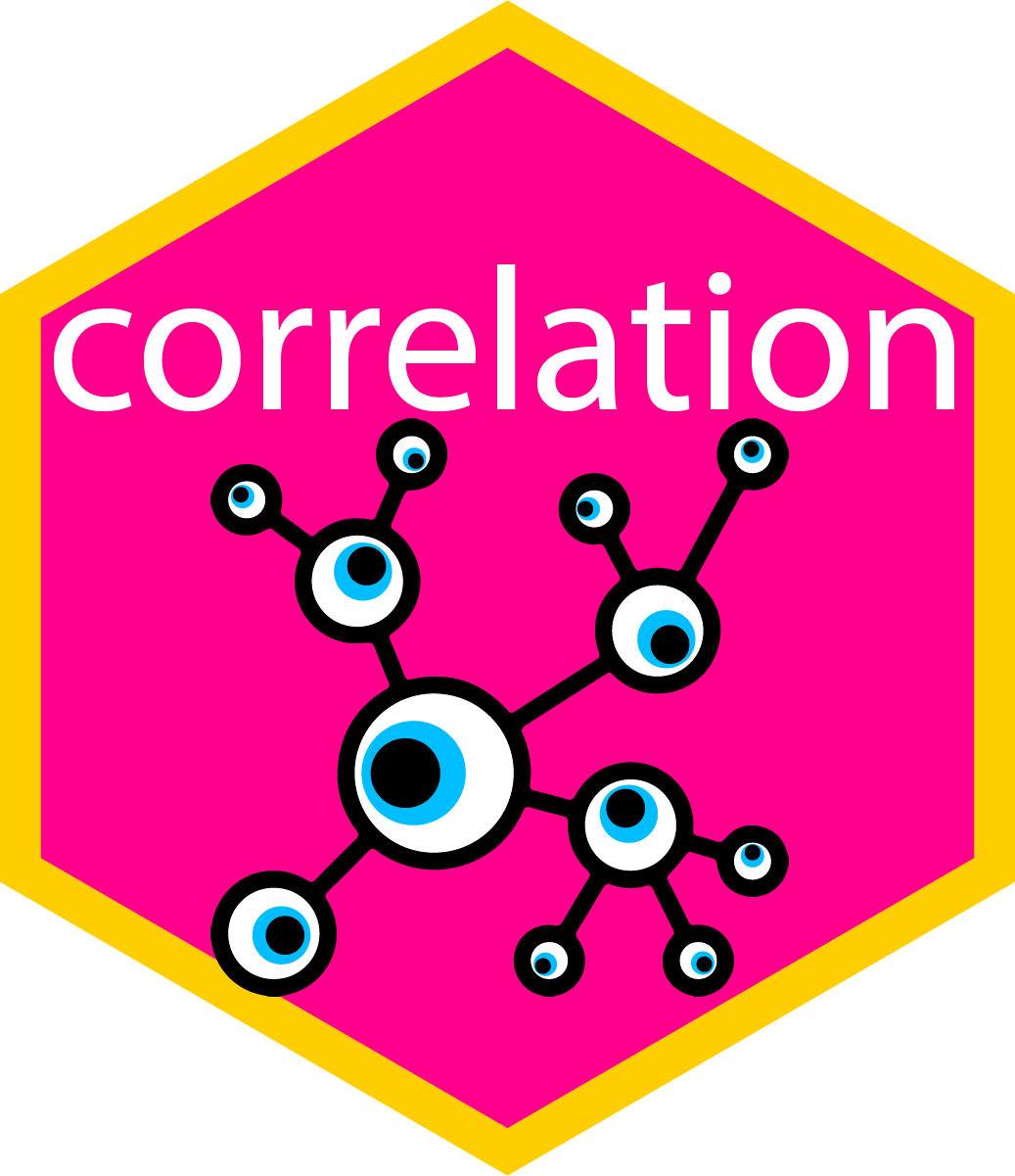correlation hex sticker
